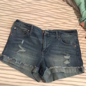 Blue Denim shorts